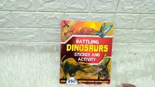 Battling Dinosaurs Sticker and Activity Book (Over 250 Awesome Stickers and Press-Outs)