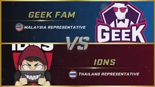 Geek Fam (MY) vs IDNS (TH) | GAME 1 : MSC2019