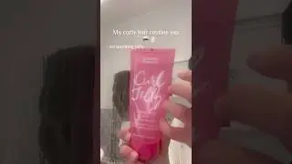 Curly hair routine! #foryou #preppy #shortsviral #fypシ #skincare #shortvideos #grwm #fyp #like