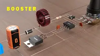 DC to DC Boost Converter Using NE555 | Simple Voltage Booster Circuit
