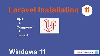 Laravel 11 installation on Windows 11