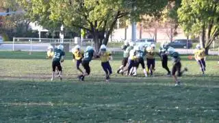Luke Brady (#22) HUGE block