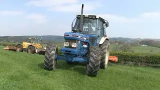 FORD 7810 III AND MASCHIO POWER HARROW