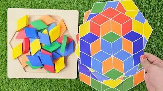 Magic Color Puzzle Challenge 🧩 | Kids Brain Game With Big Surprise 😲 | Fun Learning Toy