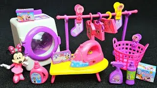 Disney Minnie Mouse Laundry Playset [Lt.k442] - Satisfying with Unboxing Toys Compilation ASMR