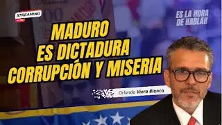 Crisis diplomática y represión en alza en Venezuela #EsLaHoraDeHablar con Orlando Viera Blanco