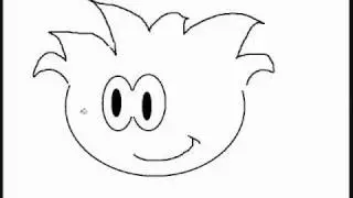 Clubpenguin how to draw puffles