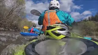 Poprad kajakówka w Wielką Sobotę
