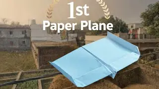 ✈️ World Champion Paper Plane 😱 | Easy Glider | Long Airtime Plane