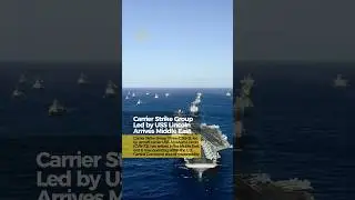 Carrier Strike Group Three Led by USS Abraham Lincoln Arrives Middle East.