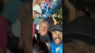 Bodoland FC Fans Are Crazy! 🔥#shorts  #indianfootball