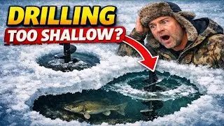You've Been Drilling Ice Holes WRONG Your Entire Life. Here's Why.