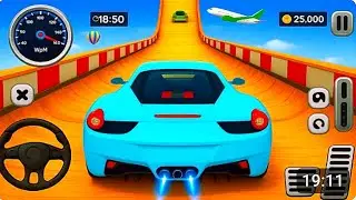 Impossible High Speed Car Racing Game Gameplay | Crazy Stunts - Android Gameplay 😵🔥