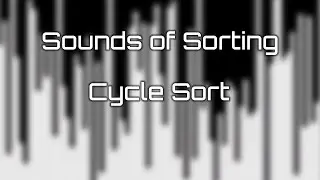 Sounds of Sorting | Cycle Sort