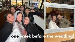 wedding prep 👰🏻‍♀️ | wedding dress fittings, catsitting, photoshoot, and eating out in Jakarta