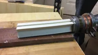 Soap Plodder, Soap Extruder - Extruding 