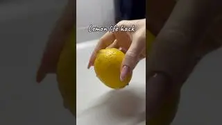 Lemon hack 🍋 #lemon #lemonhacks #lifehack #lifehacks #short #shorts