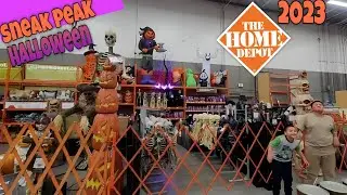 NEW Home Depot Halloween 2023 Sneak Peek!