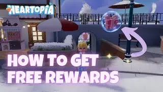 FREE REWARDS EVERYWHERE! - How to Get Rewards by Popping Bubbles in Heartopia game tutorial