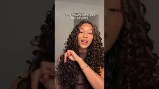 Defined 2C/3A Curls with Just 3 Must-Have Products 💖 ft @itsmikaylanicolee