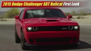 2015 Dodge Challenger SRT Hellcat First Look