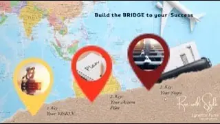 ?HOW DOES LYNETTE PAINT THE 3 KEYS TO SUCCESS?  BUILD A BRIDGE