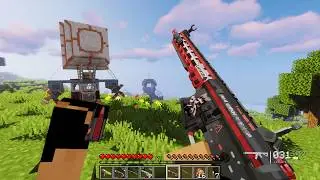 I Used Military Weapons to Annihilate a Modded Pillager Outpost 💣