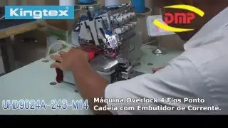 M&aacute;quina Overlock - UHD9024A-243-M14/SS051/TL004