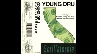 Young Dru - Scrillafornia (1998) [Full Cassette, EP] Vallejo, CA