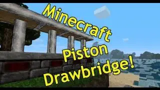 Minecraft Piston Drawbridge