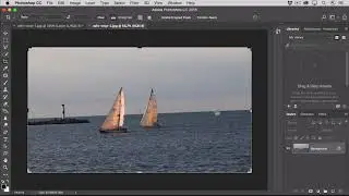 Как обрезать и выпрямить изображения в Photoshop
