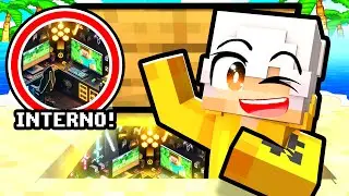 Ho COSTRUITO un STANZA DA GAMING SEGRETA nella SPIAGGIA in Minecraft
