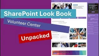 SharePoint Look Book Volunteer Center