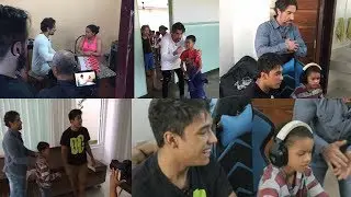 Marcos Mion em Morro Agudo/SP para realizar o sonho do Henrique de conhecer o AuthenticGames