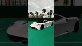 PAGANI HUAYRA EN SOUTHWEST FLORIDA ROBLOX 😎💪🏼 #roblox #shorts #southwestfloridarealestate