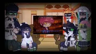 Hashira react to 