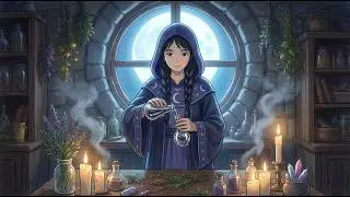 ASMR Dark Fantasy: Po&ccedil;&atilde;o do Sono (Alquimia Sob a Lua) | Roleplay para Dormir e Relaxar
