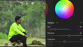 How to photo editing in Lightroom// Moody green tone photo editing //Lightroom photo editing//
