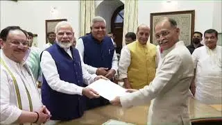 NDA Vice Presidential candidate Shri Jagdeep Dhankhar files nomination | sr click