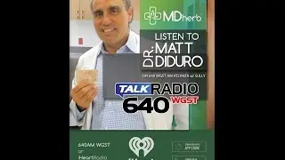 MDherb co-founder Dr. Matt DiDuro on 640 WGST with Sully
