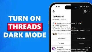 How to Turn On Dark Mode on Threads