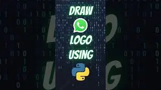 How to Draw Whatsapp Logo using Python Turtle 