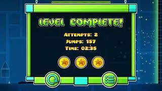 Back on Track All Coins || Geometry Dash