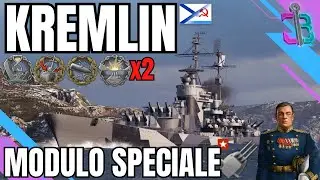 KREMLIN - Ricarica dei cannoni migliorata, ma la gittata diventa problematica - World of Warships