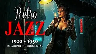 Quiet Room Retro Jazz &mdash; Soft Sax & Slow Swing (1940s)