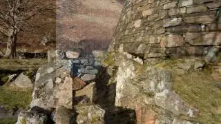 Dun Telve Iron Age Broch Highlands Scotland
