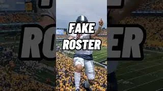 On West Virginia&rsquo;s roster in College Football 26 some players aren&rsquo;t real #college #football