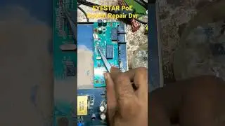 EyEstar PoE Switch NvR Repair #shorts #short #repair