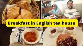 Breakfast at English tea house in Multan vlog# 161