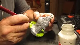 Painting My Fan Art Phil Sculpture (Disney Collectible)